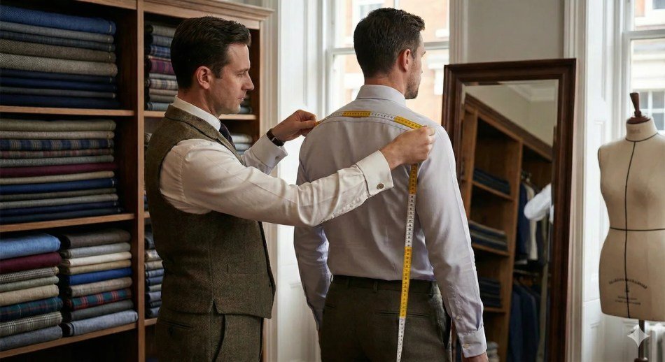 Self-measure guide for bespoke orders